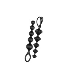 Lot de 2 chapelets noirs Love Beads Satisfyer - CC597111